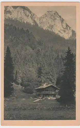 (47914) AK Blöckenau, Schweizerhaus, vor 1945