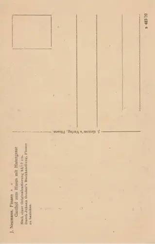 (476) Künstler AK J. Neumann, Füssen, Gasthof Zum Hasen, Hutergasse 1920er