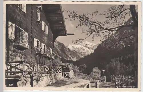 (46564) Foto AK Gerstruben, Bauernhaus, Feldpost 1940