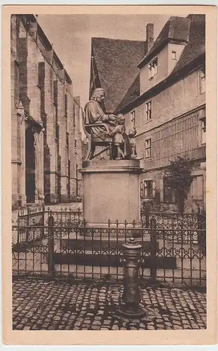 (46423) AK Dinkelsbühl, Christoph von Schmid-Denkmal, vor 1945