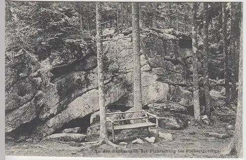 (45754) AK Sachsenruh-Felsen im Fichtelgebirge, 1910er