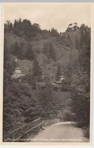 (4559) Foto AK Bad Berneck im Fichtelgebirge, Kolonade 1942