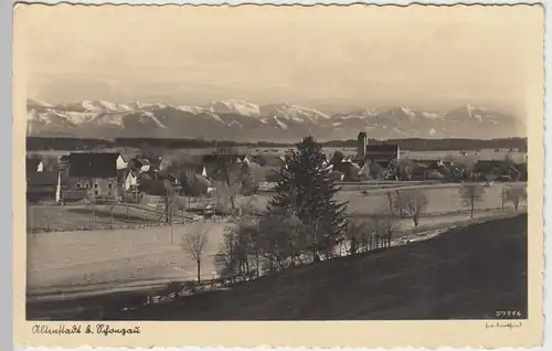 (45513) Foto AK Altenstadt bei Schongau, Panorama, Feldpost 1941