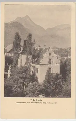 (43747) AK Bad Reichenhall, Villa Senta, vor 1945