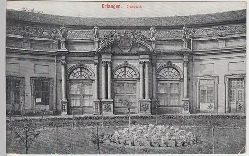 (43583) AK Erlangen, Orangerie 1925