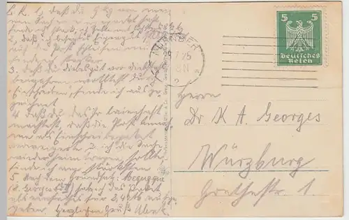 (43583) AK Erlangen, Orangerie 1925