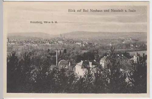 (4270) AK Bad Neustadt a.d. Saale, Bad Neuhaus, Kreuzberg 1926