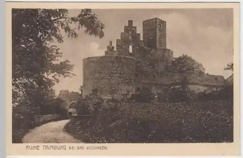 (4252) AK Elfershausen, Ruine Trimburg, vor 1945