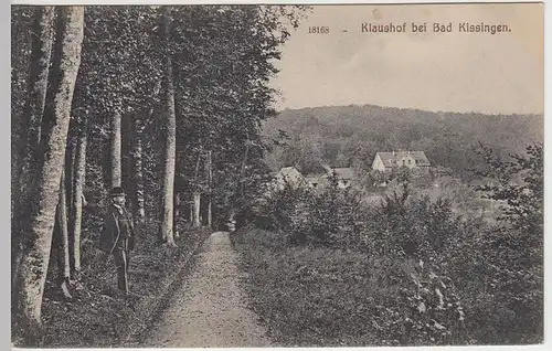 (40661) AK Klaushof bei Bad Kissingen, 1917