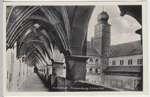 (3967) AK Kulmbach, Plassenburg, Schöner Hof, um 1936
