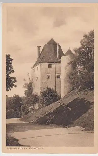 (37355) AK Burghausen, Cura-Turm, vor 1945