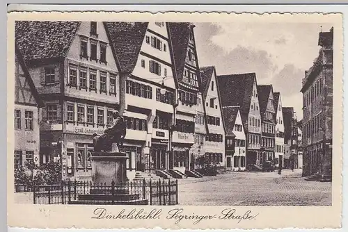 (37041) AK Dinkelsbühl, Segringer-Straße, vor 1945