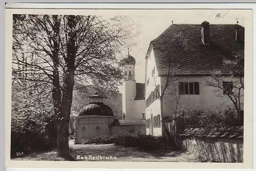 (36242) Foto AK Bad Heilbrunn, Katholische Kirche 1935