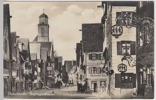 (34935) Foto AK Dinkelsbühl, Segringerstraße, vor 1945