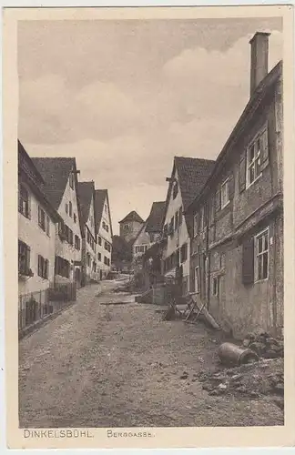 (34849) AK Dinkelsbühl, Berggasse, 1910