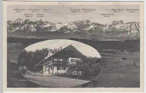 (34764) AK Ruderatshofen, Landhaus Eppeler, 1924