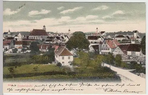 (34697) AK Dinkelsbühl, Ortsansicht, 1903