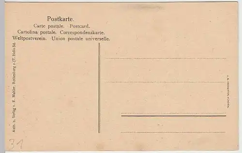 (34670) AK Detwang, Gasthof Lamm, vor 1945