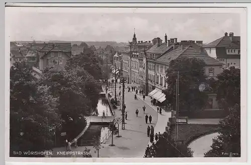 (33271) Foto AK Bad Wörishofen, Kneippstraße, 1943