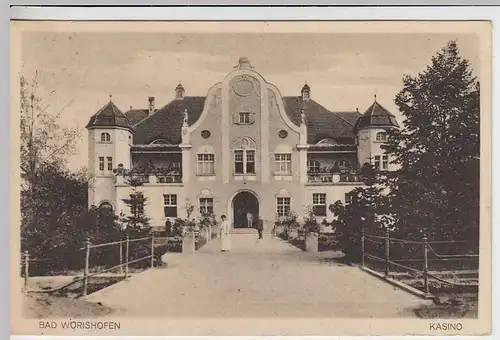 (33268) AK Bad Wörishofen, Kasino, 1928