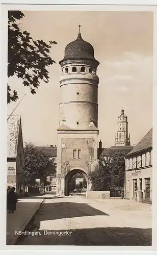 (33262) Foto AK Nördlingen, Deiningertor, vor 1945