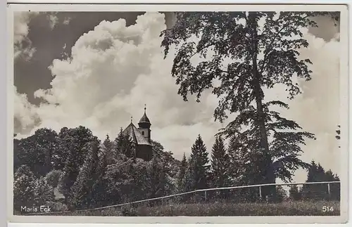 (32959) Foto AK Siegsdorf, Kloster Maria Eck, 1937