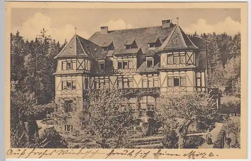 (30195) AK Oberdachstetten, Erholungshaus "Waldheim" 1923