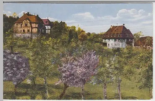 (30186) AK Oberdachstetten, Erholungshaus "Waldheim" 1923