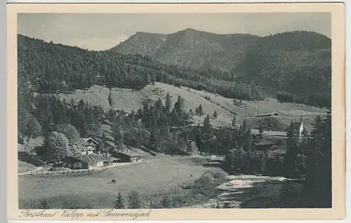 (29669) AK Forsthaus Valepp mit Sonnwendjoch 1920er