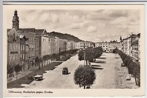 (29582) Foto AK Tittmoning, Stadtplatz 1954