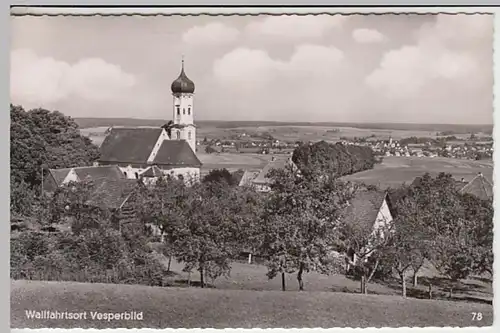 (29562) Foto AK Vesperbild u. Ziemetshausen 1960