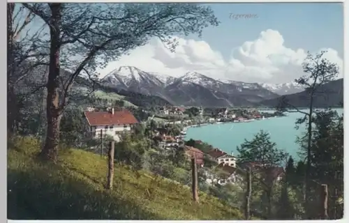 (2879) AK Tegernsee, Panorama 1910