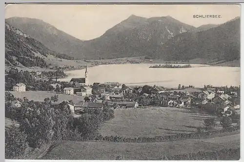 (24639) AK Schliersee, Panorama 1910