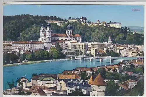(24627) AK Passau, Stadtansicht, vor 1945