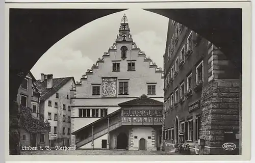 (24437) Foto AK Lindau, Bodensee, Rathaus, vor 1945
