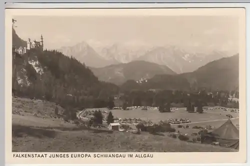 (24039) Foto AK Schwangau, Allgäu, Falkenstaat 1952