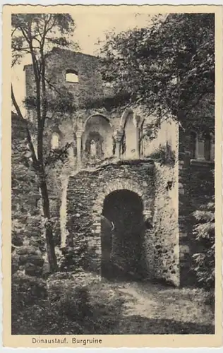 (23502) AK Donaustauf, Burgruine, vor 1945