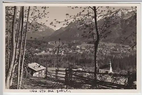 (23420) Foto AK Nonn, Bad Reichenhall, Panorama 1936