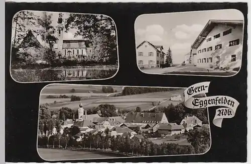 (23260) Foto AK Gern, Eggenfelden, Mehrbildkarte, nach 1945