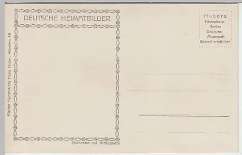 (22141) Foto AK Kreuzeckhaus, Wetterstein, vor 1945