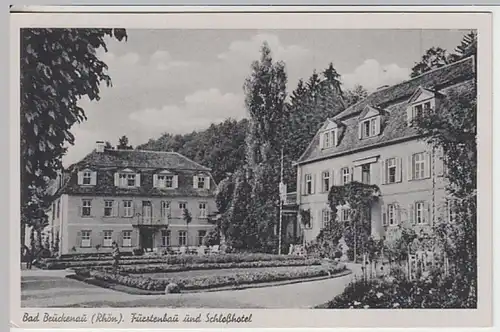 (21665) AK Bad Brückenau, Fürstenbau, Schlosshotel, vor 1945