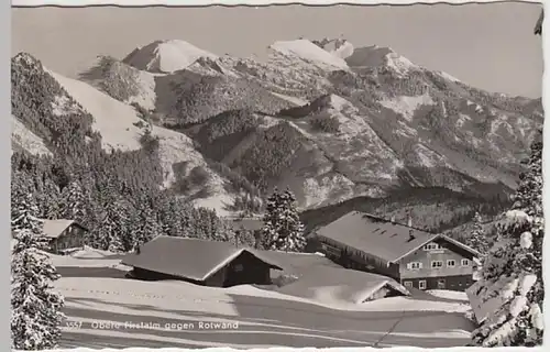 (20634) Foto AK Schliersee, Obere Firstalm, Rotwand 1954