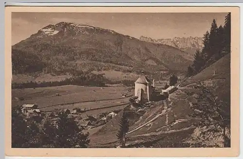 (20396) AK Reit im Winkl, Kriegergedächtniskapelle, vor 1945