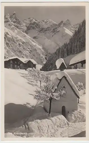 (20388) Foto AK Einödsbach, Oberstdorf, Ortsansicht 1937