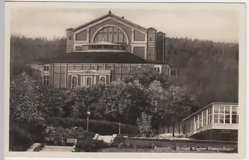 (20252) Foto AK Bayreuth, Festspielhaus, vor 1945