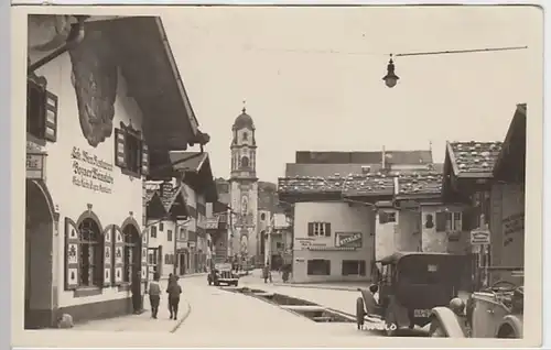 (20221) Foto AK Mittenwald, Ortsansicht 1935