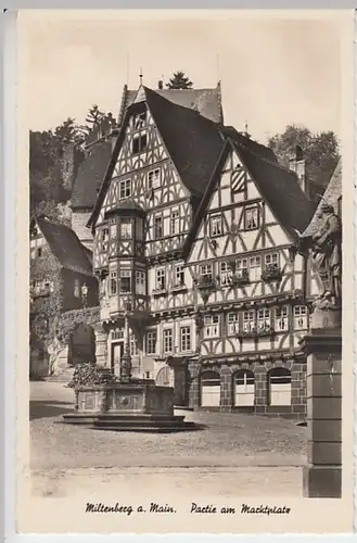 (20216) Foto AK Miltenberg, Marktplatz 1938