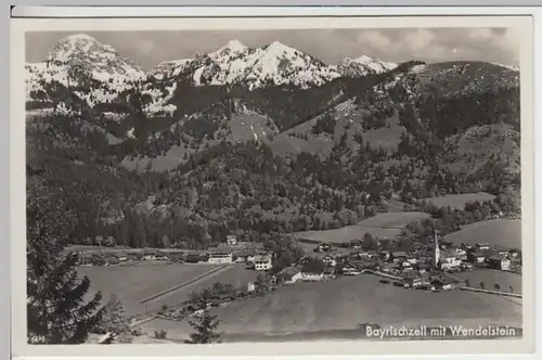 (17939) Foto AK Bayrischzell mit Wendelstein 1934