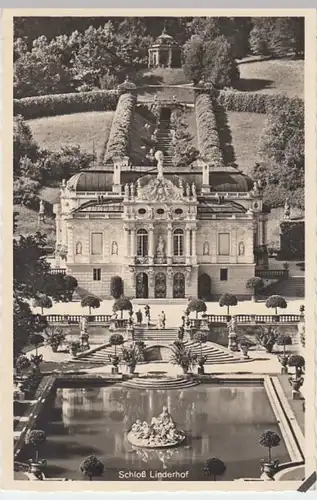 (17858) Foto AK Ettal, Schloss Linderhof, vor 1945