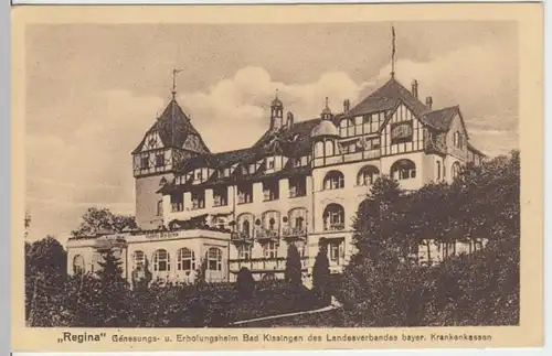 (17744) AK Bad Kissingen, Genesungsheim "Regina" 1926